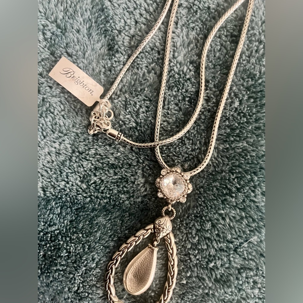 Brighton “Let yourself shine” crystal necklace